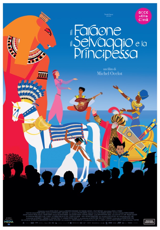 Locandina di Il Faraone il Selvaggio e la Principessa